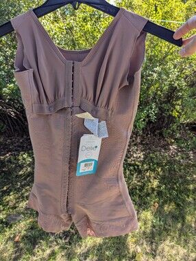 DELIE High-Compression Post-Surgery/Partum Girdle/Faja, Cafe Color Sz XL, NWT!